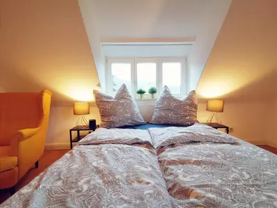 Ein Bett oder Betten in einem Zimmer der Unterkunft Villa Rapunzel