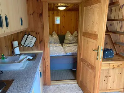 Ein Bett oder Betten in einem Zimmer der Unterkunft Villa Rapunzel