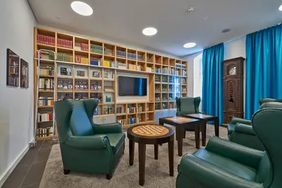 TV/Unterhaltungsangebot in der Unterkunft Hotel Elbresidenz an der Therme