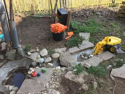 Ein Garten an der Unterkunft Feriendomizil Mikesh