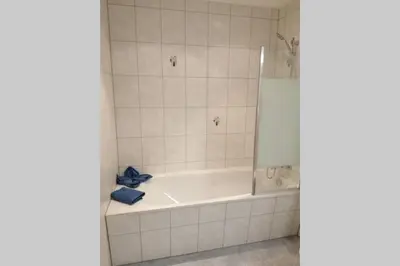 Ein Badezimmer in der Unterkunft Quartier am Markt- Ferienwohnung