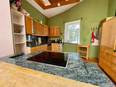 Küche/Küchenzeile in der Unterkunft Villa Gärtnerhaus by Interhome