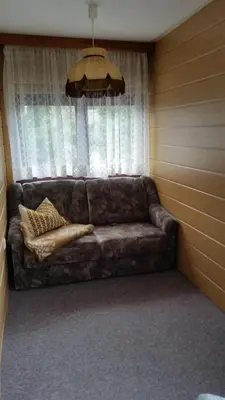 Ein Sitzbereich in der Unterkunft Ferienwohnung Haus Sonnenhügel