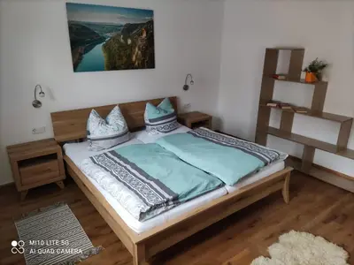 Ein Bett oder Betten in einem Zimmer der Unterkunft Gohrisch Hartmann