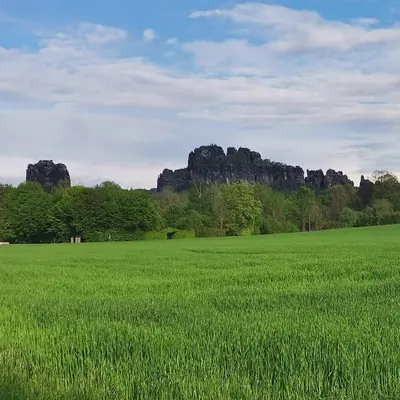 Naturlandschaft in der Nähe der Ferienwohnung