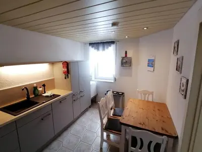Küche/Küchenzeile in der Unterkunft Ferienhaus Ostwald