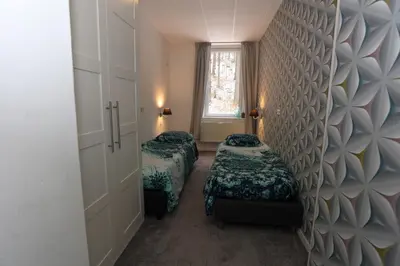 Ein Bett oder Betten in einem Zimmer der Unterkunft Haus Stefanie Elvire