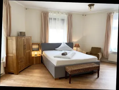 Ein Bett oder Betten in einem Zimmer der Unterkunft Apartment Eva