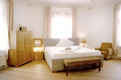 Ein Bett oder Betten in einem Zimmer der Unterkunft Apartment Eva