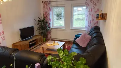 TV/Unterhaltungsangebot in der Unterkunft Ferienwohnung Erzgebirgswohnung Götze