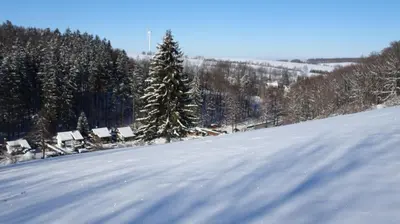 Ferienwohnung Erzgebirgswohnung Götze im Winter
