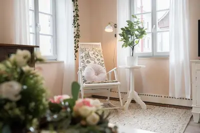 Grundriss der Unterkunft Urlaubsfreude Biedermann Haus Blumenglück - Rose
