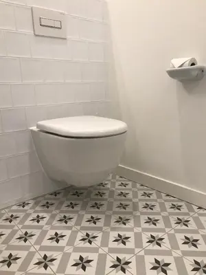 Ein Badezimmer in der Unterkunft Ferienwohnung New Town