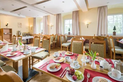Essen im Hotel oder in der Nähe