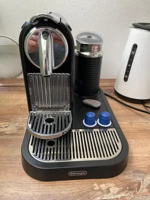 Kaffee-/Teezubehör in der Unterkunft Dachterrassen Idylle über den Dächern Dresdens