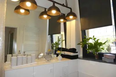 Grundriss der Unterkunft Stylische FeWo in Meißen (Nähe Elbe, eigener Eingang, EG, Terrasse)