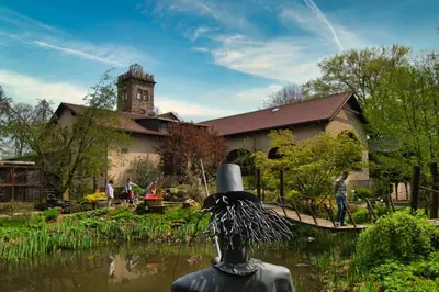 Ein Garten an der Unterkunft Berggasthof Butterberg