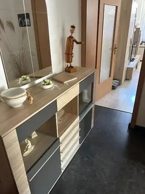 Ein Badezimmer in der Unterkunft MyHome Einsiedel an der Zwönitz 1