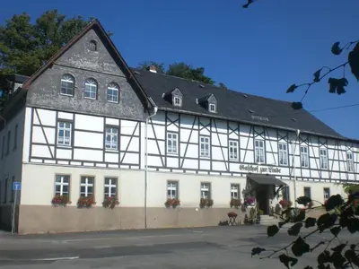 Das Gebäude in dem sich das Hotel befindet