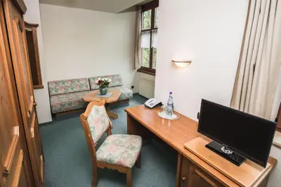 TV/Unterhaltungsangebot in der Unterkunft Berghotel Friedrichshöhe - Sauna, Pool & Natur