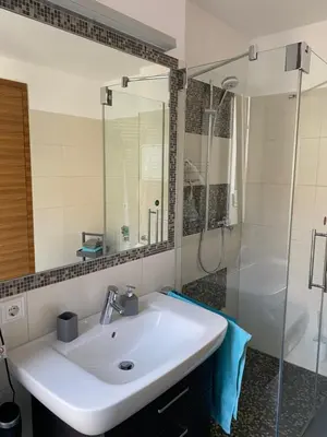 Ein Badezimmer in der Unterkunft Dresden zum Verweilen