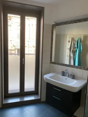 Ein Badezimmer in der Unterkunft Dresden zum Verweilen