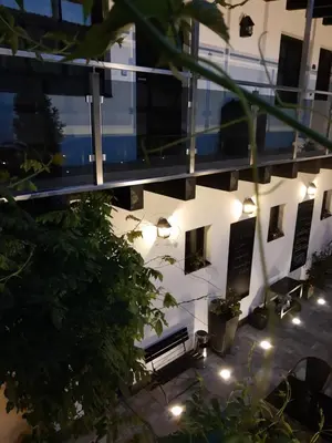 Ein Balkon oder eine Terrasse in der Unterkunft Hotel Weißes Roß