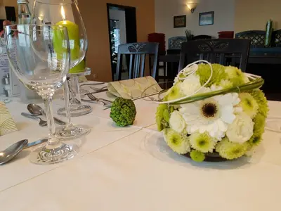 Essen im Hotel oder in der Nähe
