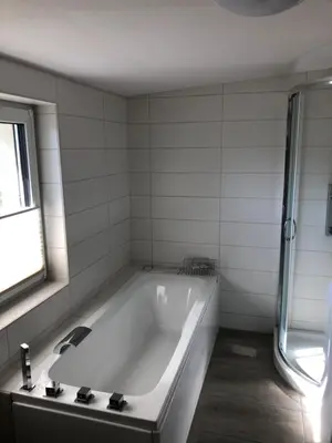 Ein Badezimmer in der Unterkunft Wohnung Maggy