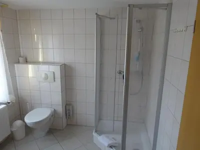 Ein Badezimmer in der Unterkunft Pension Sigwarth