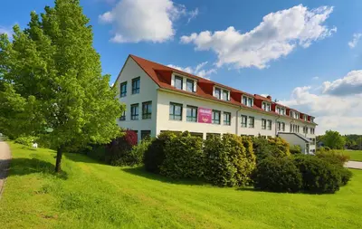 Das Gebäude in dem sich das Hotel befindet