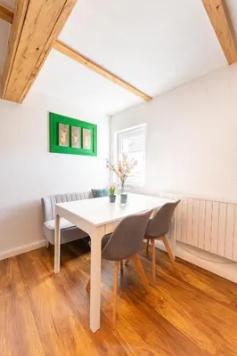 Grundriss der Unterkunft Haus am Wald - Ferienhaus mit Garten & Hund in der Sächsischen Schweiz