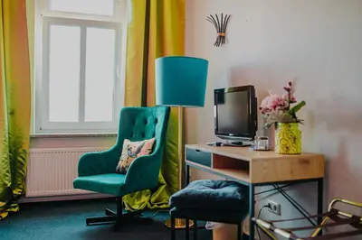TV/Unterhaltungsangebot in der Unterkunft Boutique Hotel Rothenburger Hof