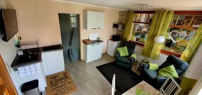Küche/Küchenzeile in der Unterkunft Sonniges Eck Ferienwohnung 1