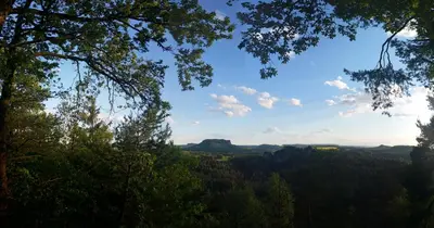 Naturlandschaft in der Nähe der Ferienwohnung