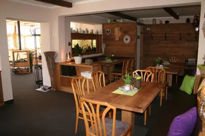Getränke in der Unterkunft Sonniges Eck Ferienwohnung 1