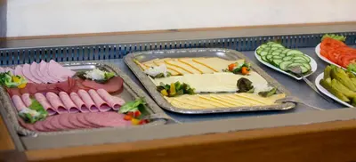 Essen in der Pension oder in der Nähe