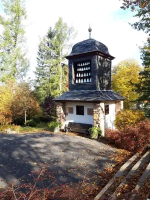 Das Gebäude in dem sich das Ferienhaus befindet