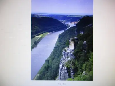 Naturlandschaft in der Nähe der Ferienwohnung