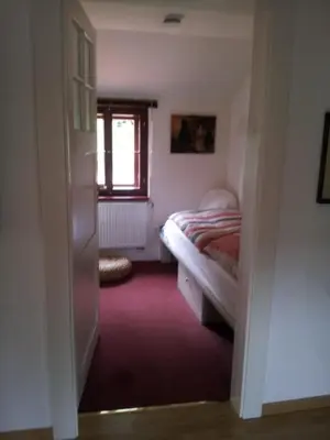 Ein Bett oder Betten in einem Zimmer der Unterkunft Gesundheitshaus Hohnstein