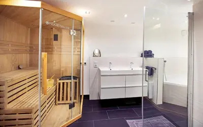 Ein Badezimmer in der Unterkunft Wohnperle Apartment Alexa