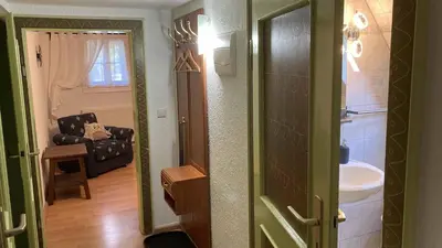 Ein Badezimmer in der Unterkunft Pension zur 23