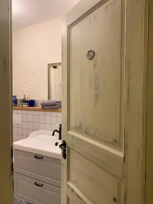 Ein Badezimmer in der Unterkunft Little Vintage