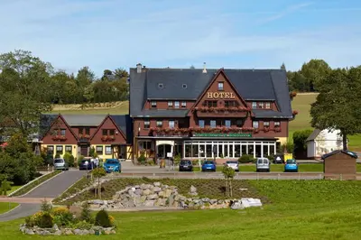 Das Gebäude in dem sich das Hotel befindet