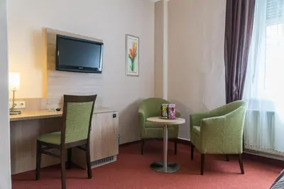 TV/Unterhaltungsangebot in der Unterkunft Hotel zur Post in Wurzen