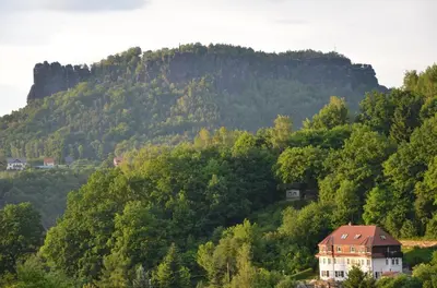 Naturlandschaft in der Nähe des Ferienhauses