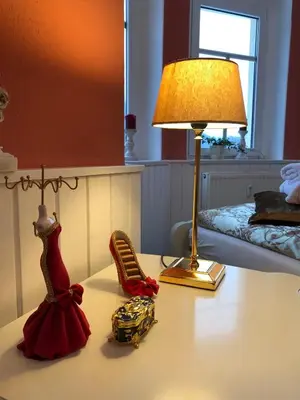 Ein Bett oder Betten in einem Zimmer der Unterkunft Villa Hainberg