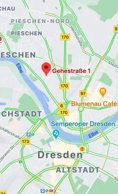 Grundriss der Unterkunft Premium City Apartment Dresden