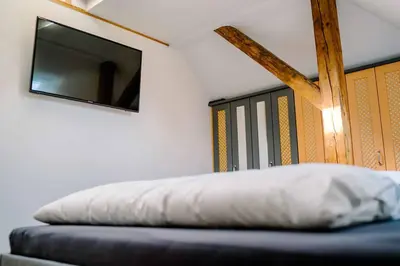 TV/Unterhaltungsangebot in der Unterkunft Ferienwohnung Radeberg