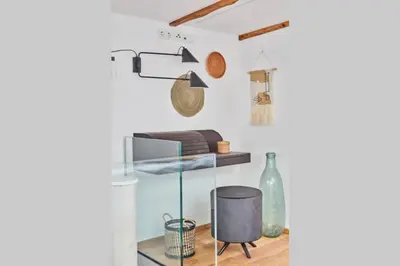 Grundriss der Unterkunft Tiny House Loft2d, Terrasse, WIFI, Romantik